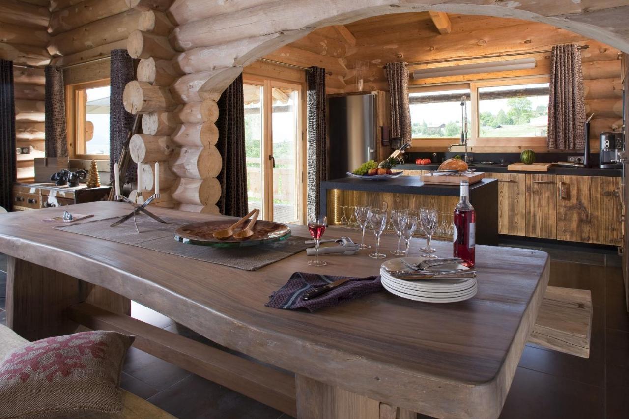 Chalet De Luxe "Lodge Des Sens" - Jacuzzi & Sauna - 12 Pers Bolquere Exterior photo